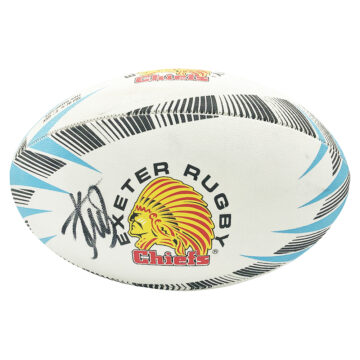 Signed Joe Simmonds Rugby Ball - Exeter Icon 2022