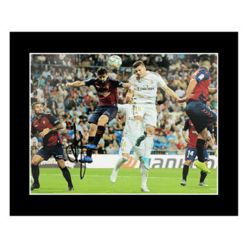 Autographed Luka Jovic Photo Display - Real Madrid Icon