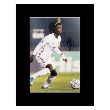 Eduardo Camavinga Signed Photo Display - Real Madrid Icon Autograph