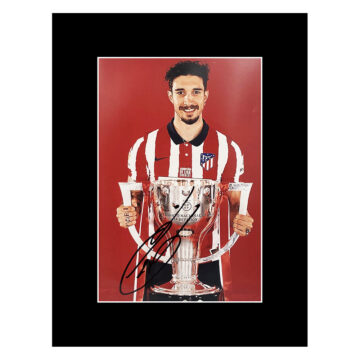 Signed Sime Vrsaljko Photo Display - Atletico Madrid Icon