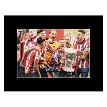 Signed Kieran Trippier Photo Display - La Liga Winner 2021