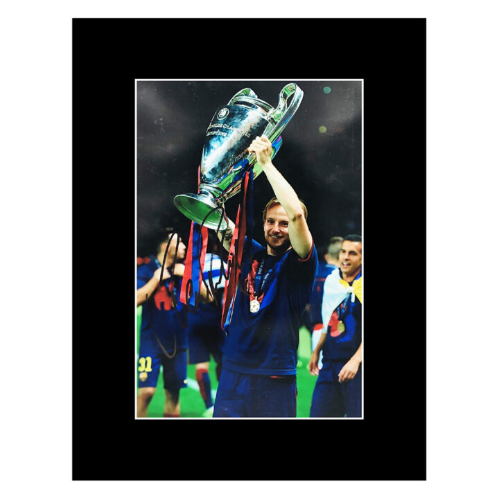 Signed Ivan Rakitic Photo Display - Champions League 2015 Winner