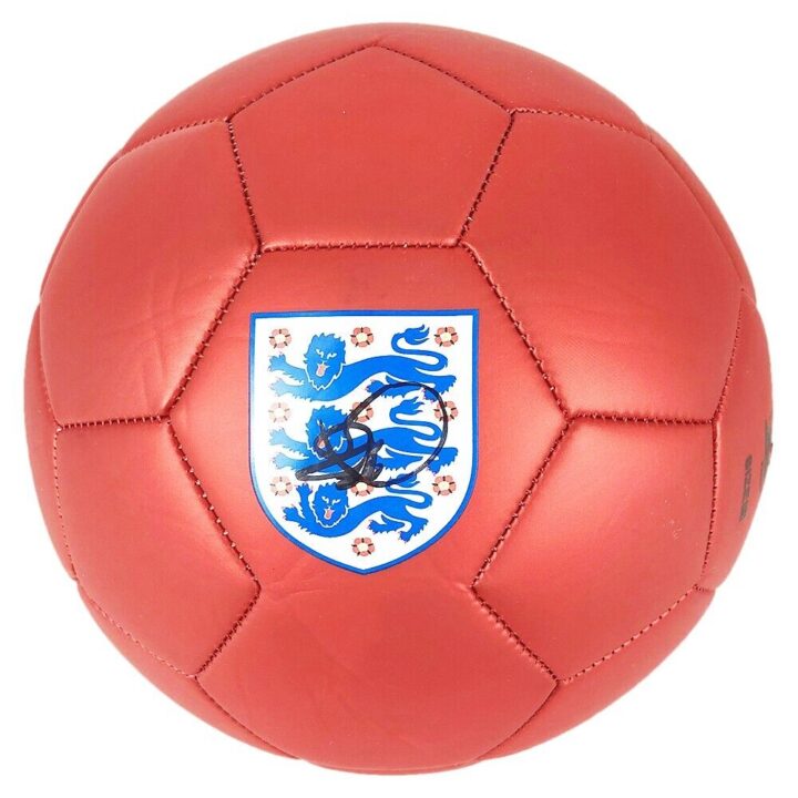 Signed Ashley Young Football - England Icon Autograph