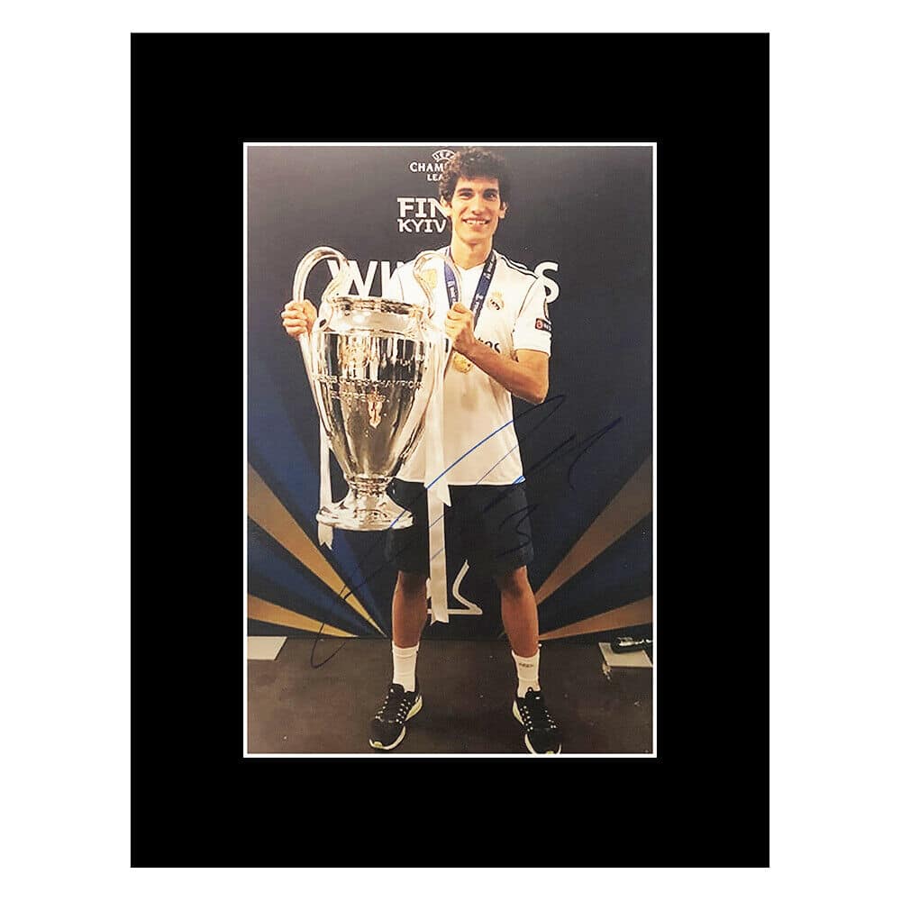 Signed Jesus Vallejo Photo Display - Champions League Winner 2018 Autograph