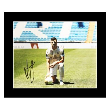 Signed Luka Jovic Photo Display - Real Madrid Icon