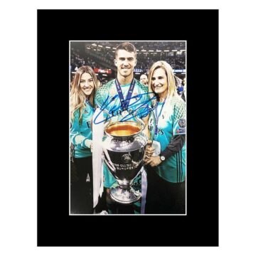 Signed Ruben Yanez Photo Display - Champions League Winner 2017