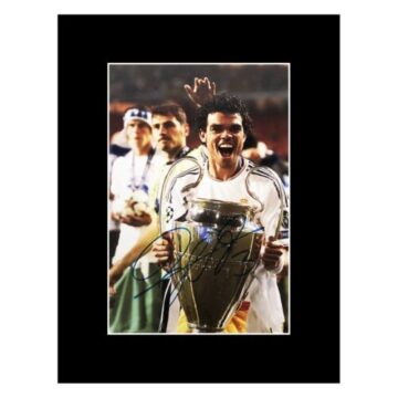 Signed Pepe Photo Display - Champions League Winner 2015 Autograph