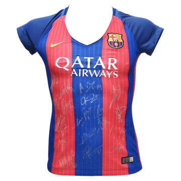 Signed FC Barcelona Shirt - Womens' Squad Jersey