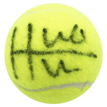 Signed Hubert Hurkacz Tennis Ball - US Open Icon