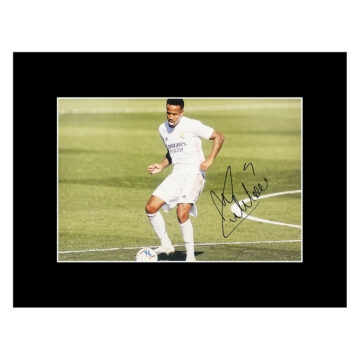 Signed Eder Militao Photo Display - Real Madrid Icon