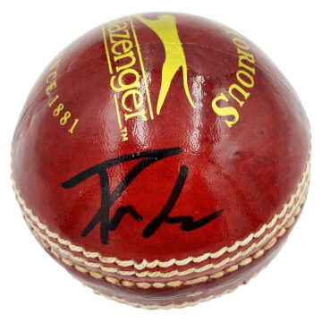 Signed Prasidh Krishna Cricket Ball - India Icon Autograph