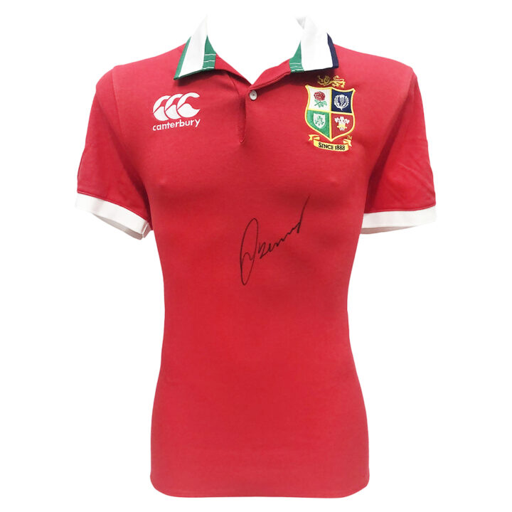 Signed Adam Beard Shirt - British & Irish Lions Icon