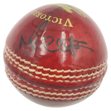 Signed Matty Potts Cricket Ball - England Icon Autograph