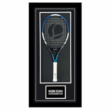 Signed Naomi Osaka Racket Framed - US Open Winner 2020