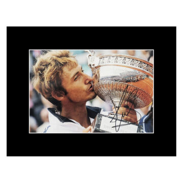 Signed Ferrero Juan Carlos Photo Display - 16x12 Roland Garros 2003 Autograph