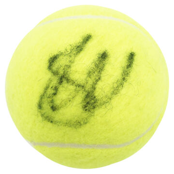 Signed Maria Sakkari Ball - Roland Garros Icon Autograph