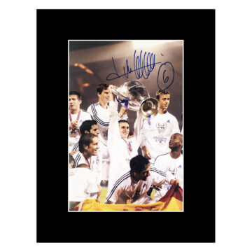 Signed Ivan Helguera Photo Display - 16x12 Champions League Winner 2002