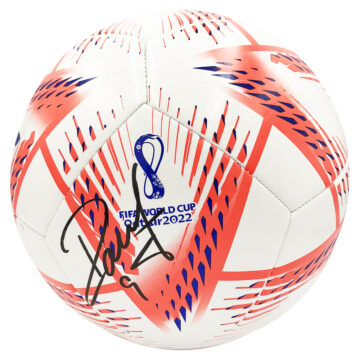 Signed Raul Jimenez Football - Mexico Icon Autograph