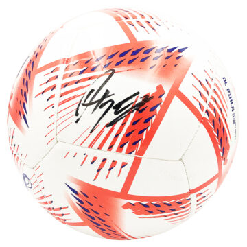 Signed Adama Traore Football - World Cup 2022 Autograph