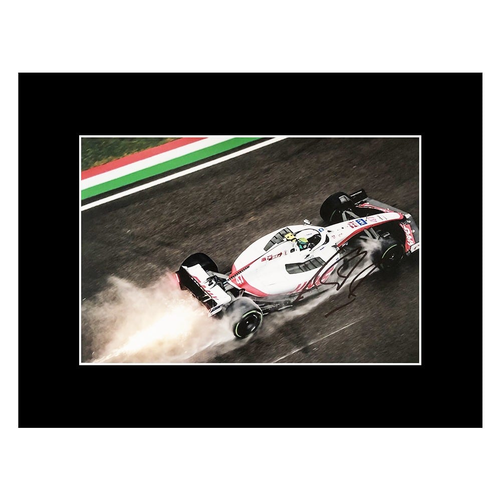 Mick Schumacher Signed Photo Display - 16x12 Haas Icon 2022