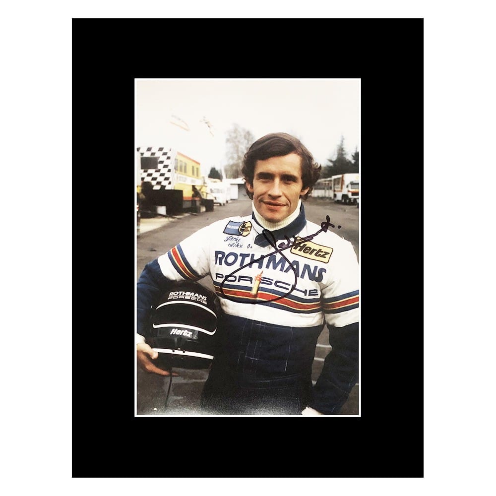 Signed Jacky Ickx Photo Display - 16x12 Le Mans Winner 1969 Autograph