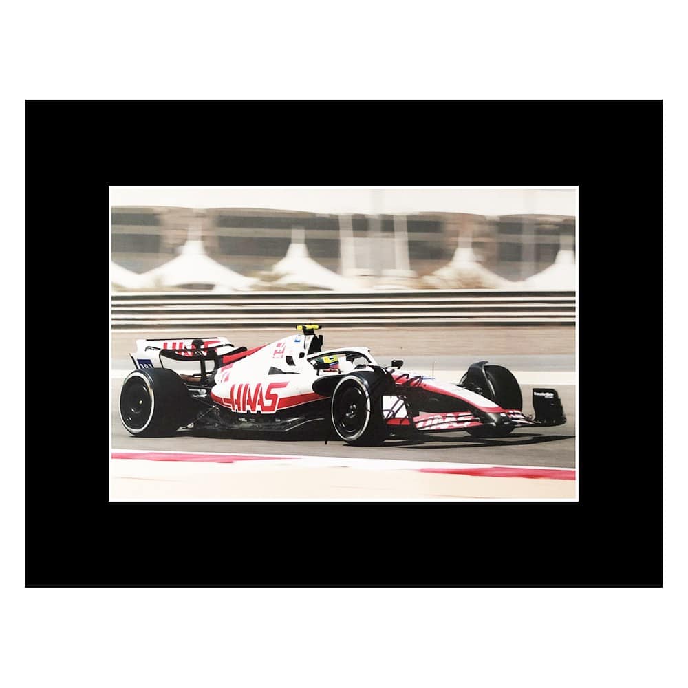 Signed Mick Schumacher Photo Display - 16x12 Formula One Autograph