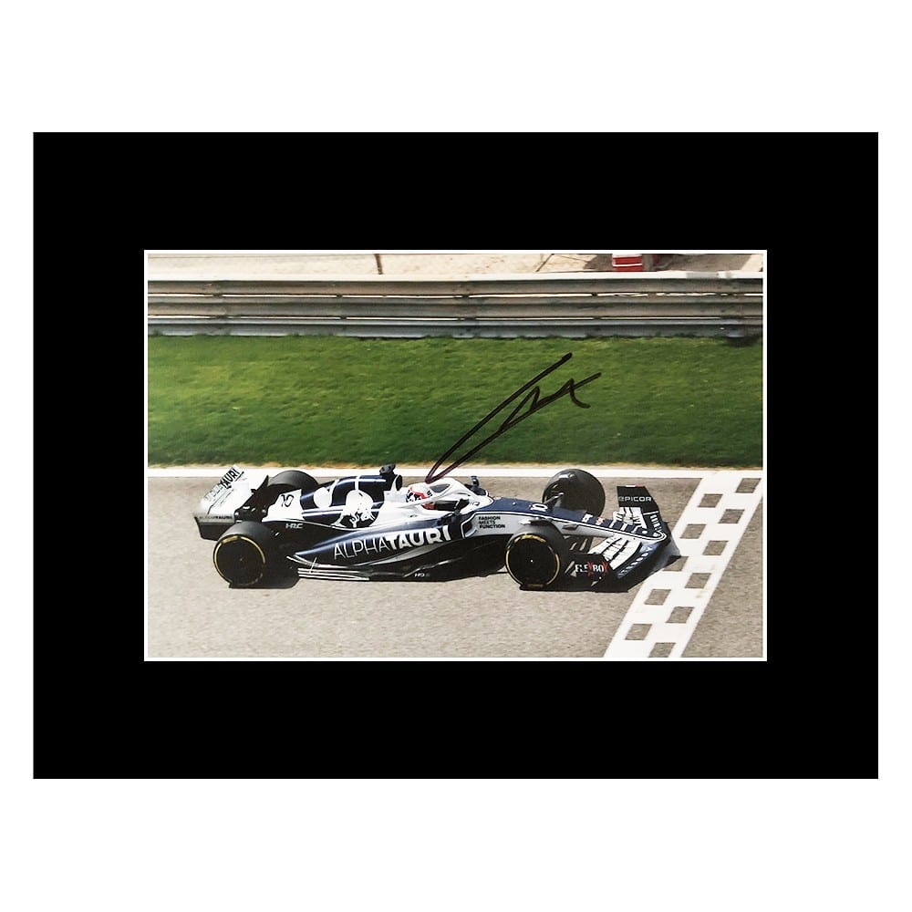 Signed Pierre Gasly Photo Display - 16x12 Formula One Icon Autograph