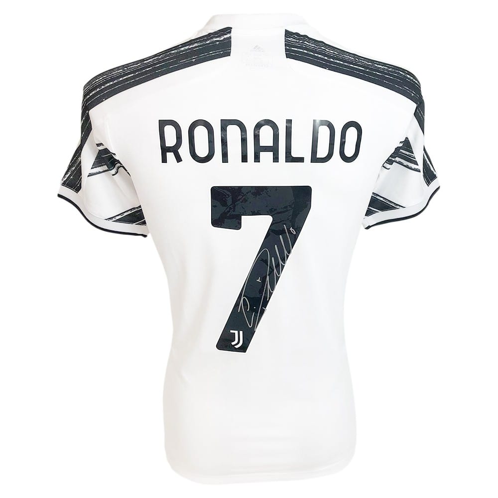 Signed Cristiano Ronaldo Shirt - Juventus Icon Jersey