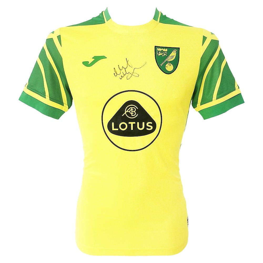 Signed Michael McGovern Shirt - Norwich City Icon Jersey