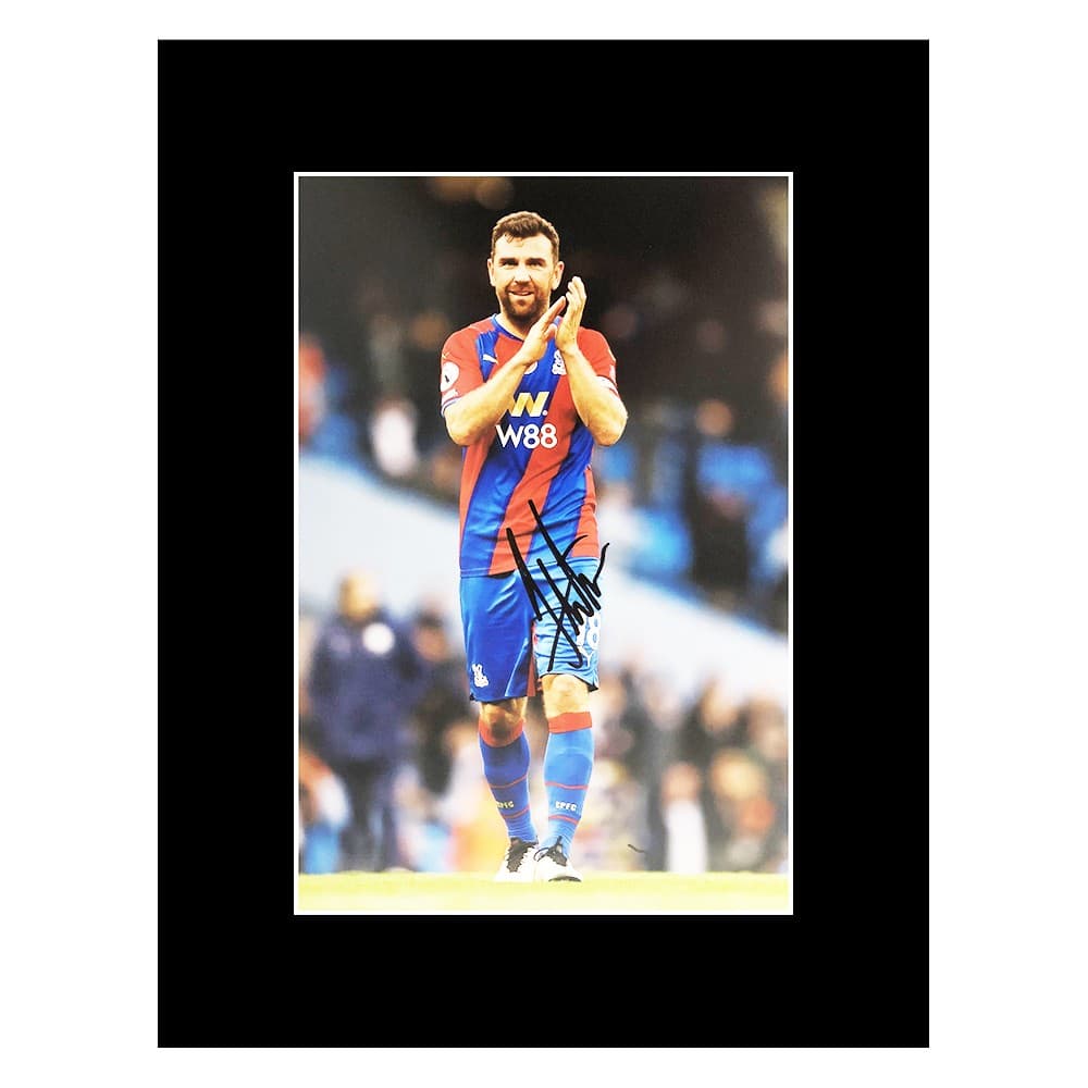 Signed James McArthur Photo Display - 16x12 Crystal Palace Icon