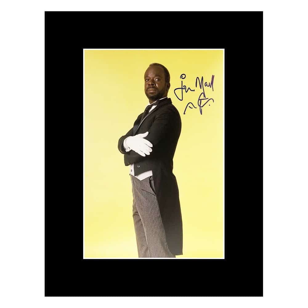 Signed Joseph Marcell Photo Display - 16x12 The Fresh Prince Of Bel-Air