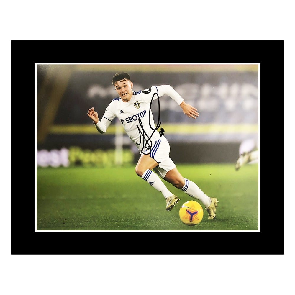 Signed Jonathan Woodgate Photo Display - 16x12 Leeds United Icon