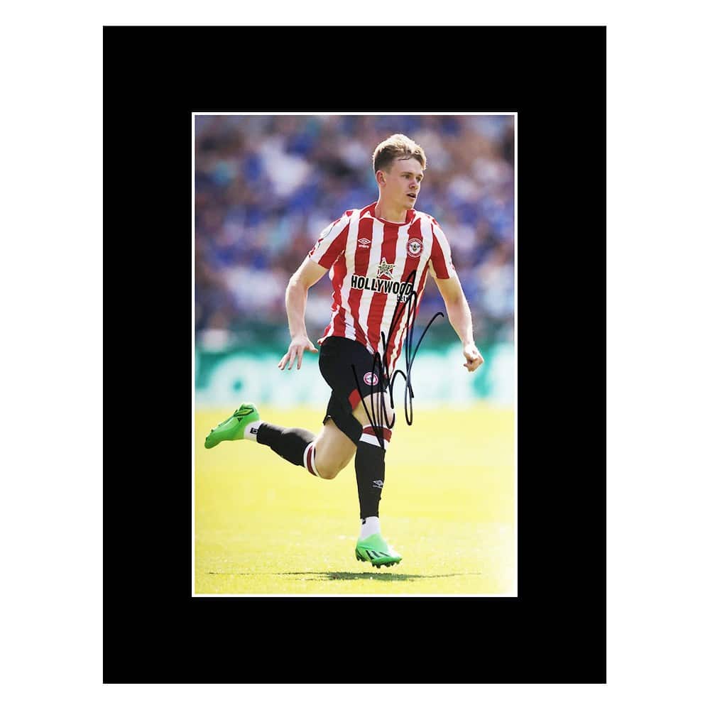 Signed Keane Lewis-Potter Photo Display - 16x12 Brentford Icon