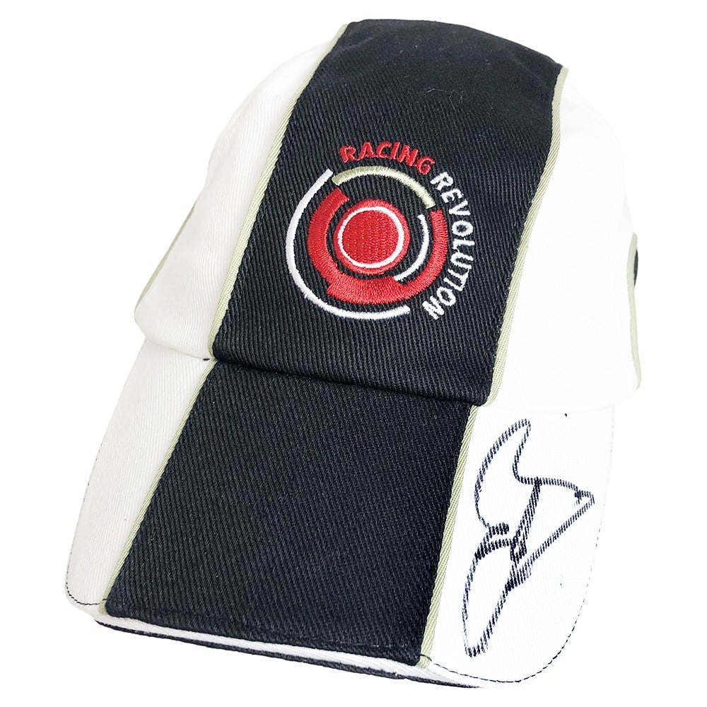 Signed Jenson Button Hat - F1 Icon Autograph