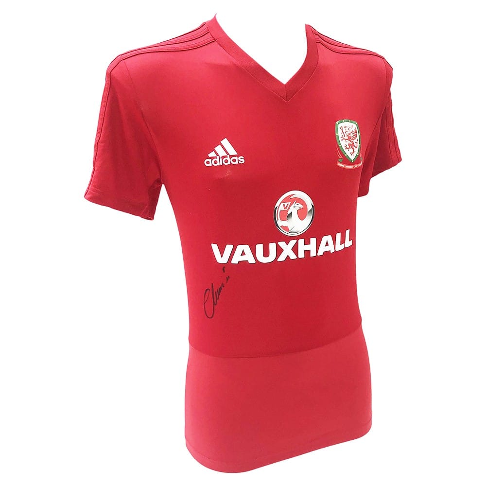 Signed Chris Mepham Jersey - Wales World Cup 2022 Shirt