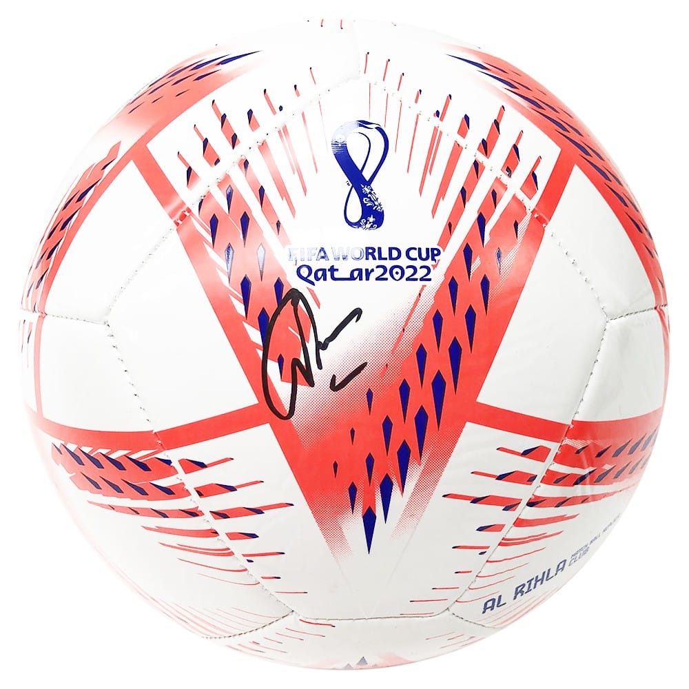 Signed Ethan Ampadu Football - Wales World Cup 2022