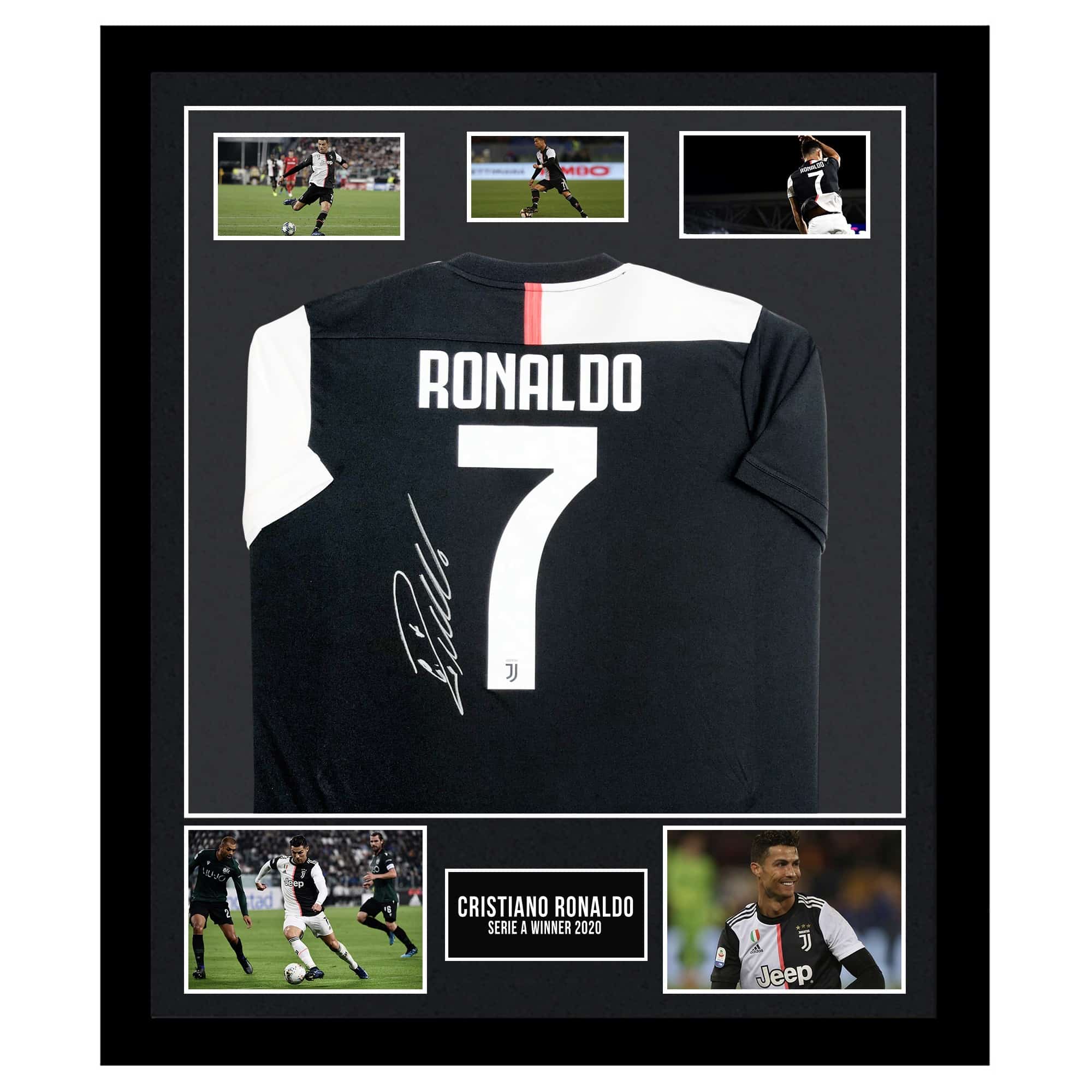 Signed Luis Figo Jersey Framed - Real Madrid Icon Shirt