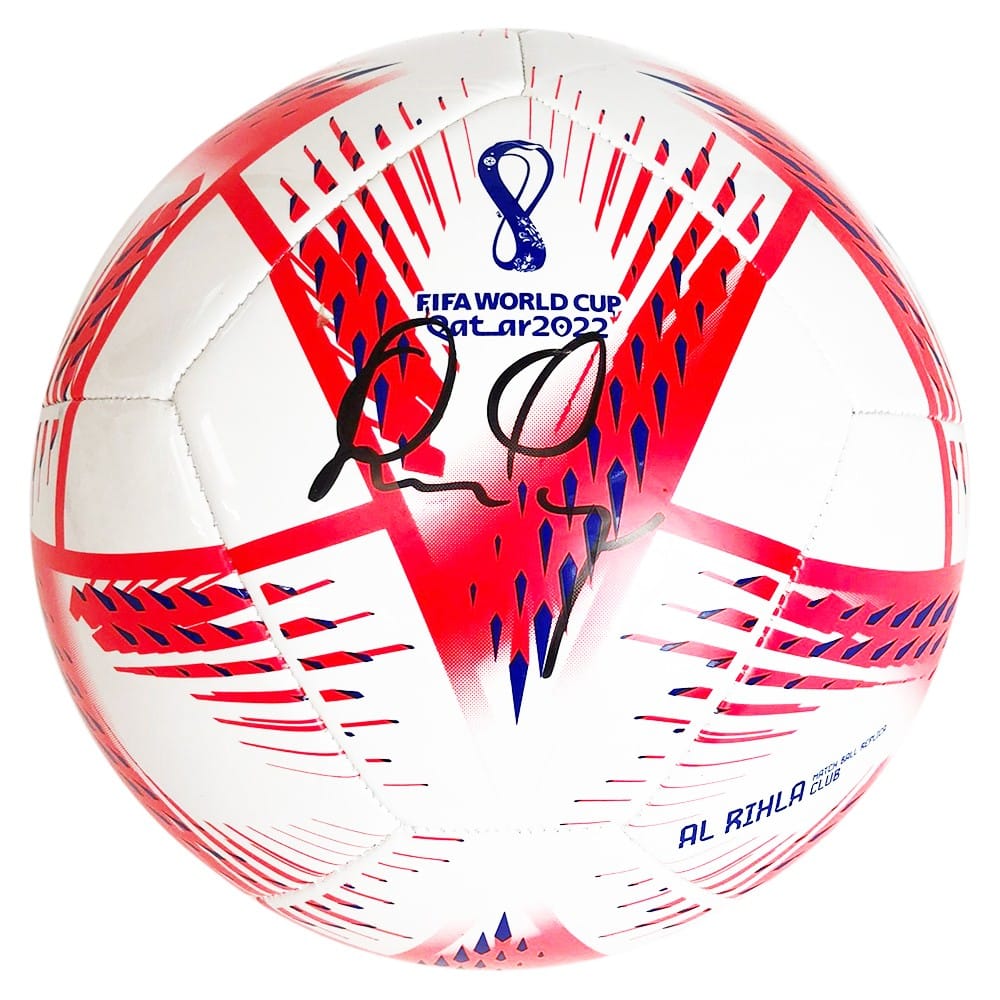 Signed Rob Page Football - World Cup 2022 Wales