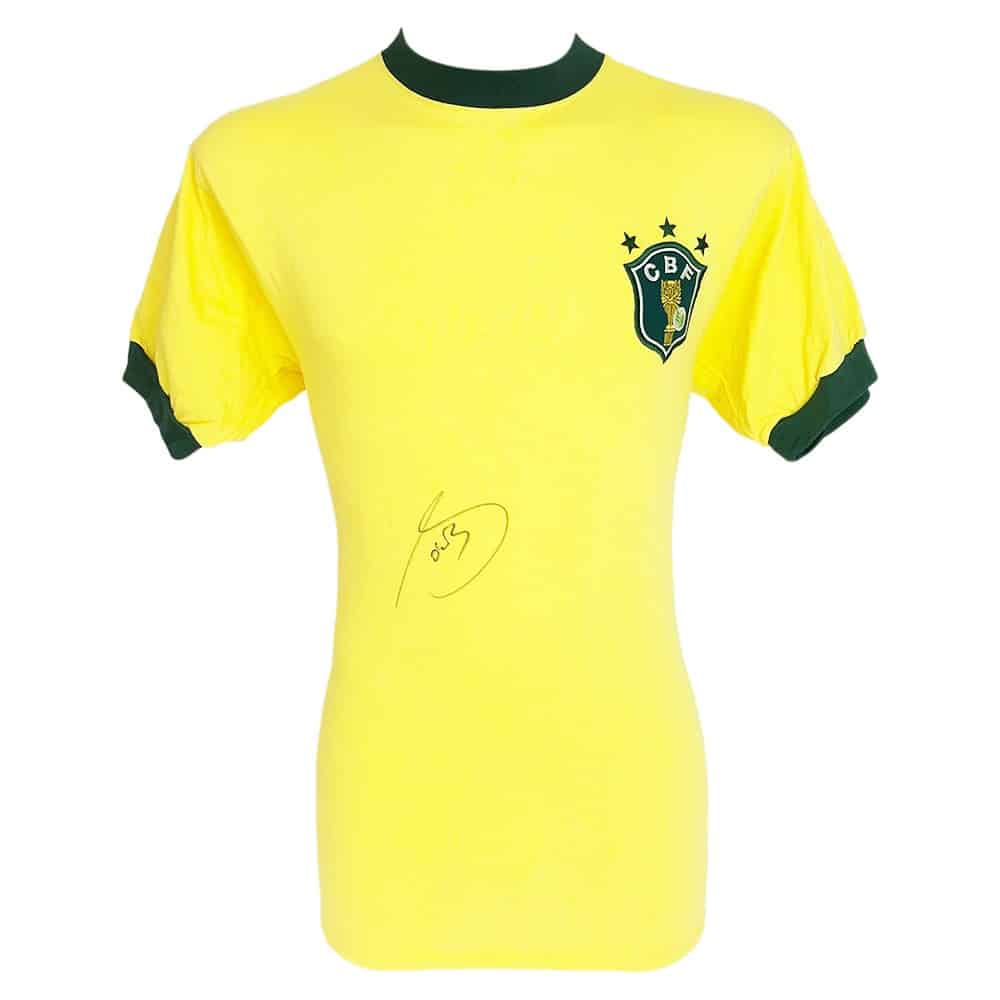 Signed Socrates Shirt - Brazil Icon Jersey