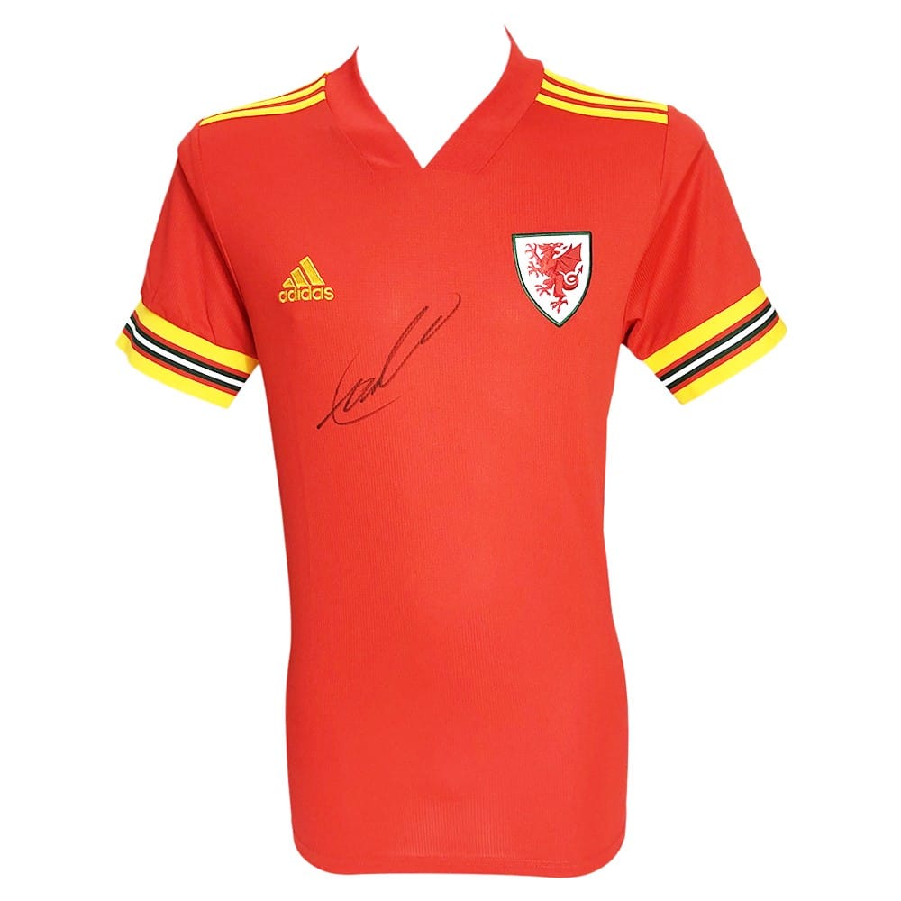 Signed Neco Williams Shirt - Wales World Cup 2022