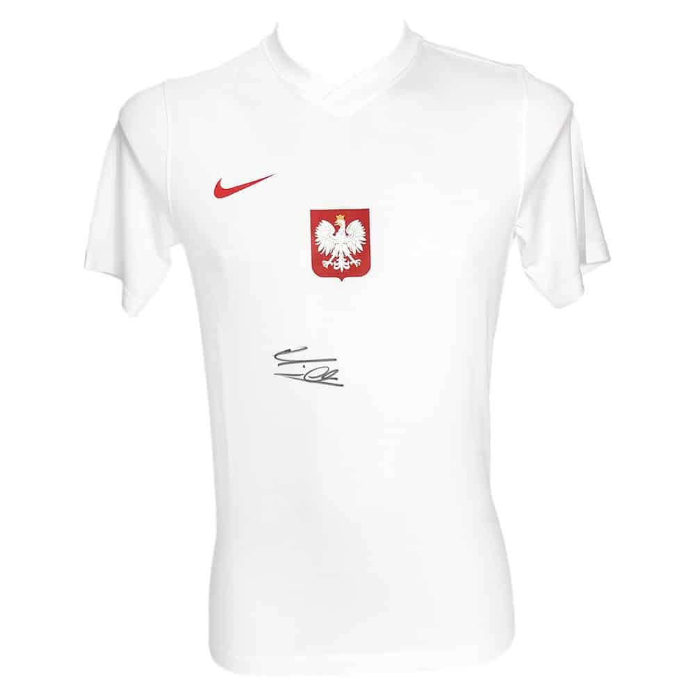 Signed Arkadiusz Milik Shirt - Poland World Cup 2022