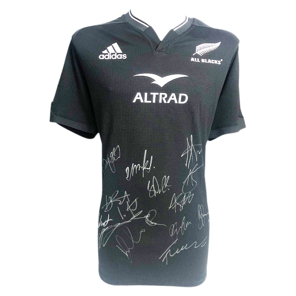 Signed New Zealand All Blacks Shirt - Autographed Jersey 2023