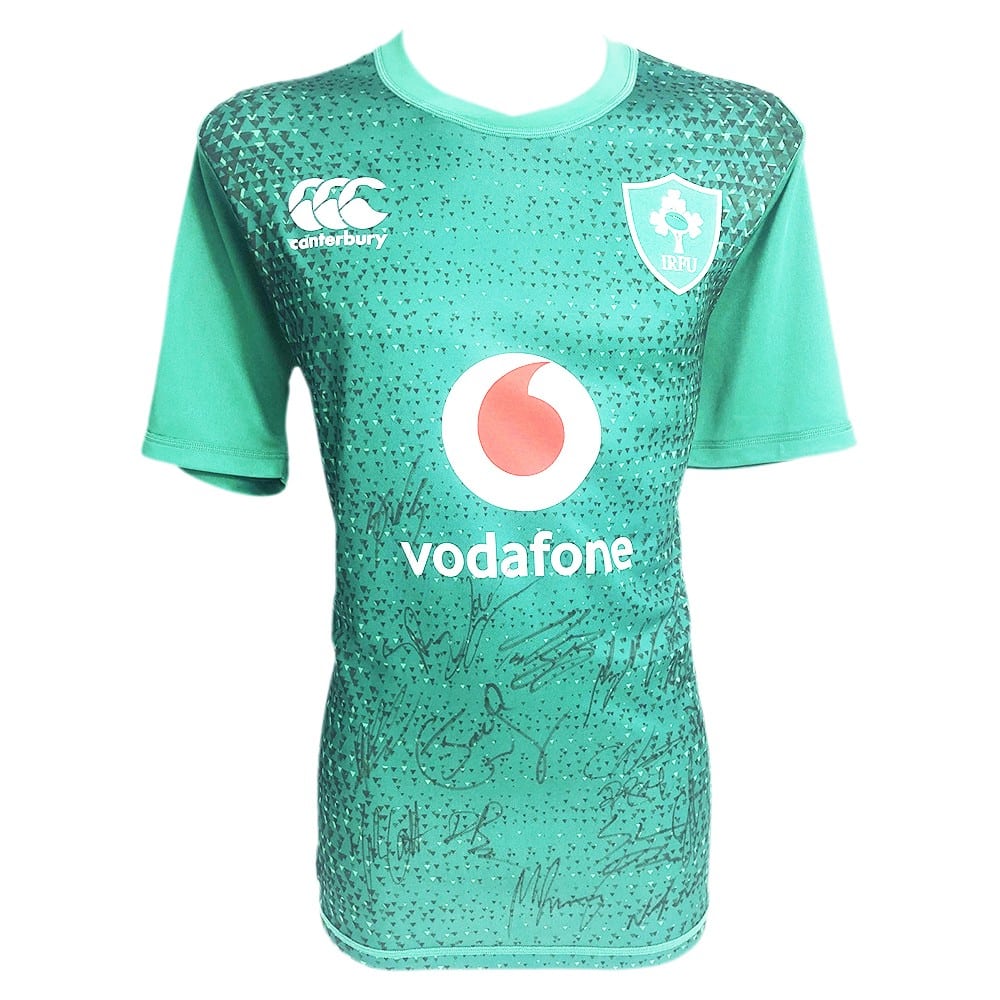 Signed Ireland Jersey - Win V All Blacks Shirt Rare 2018