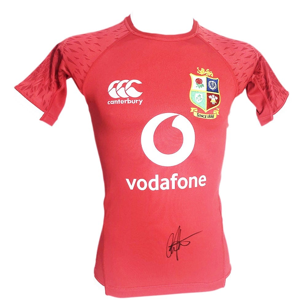 Signed Cian Healy Shirt - British & Irish Lions Rugby Icon Jersey