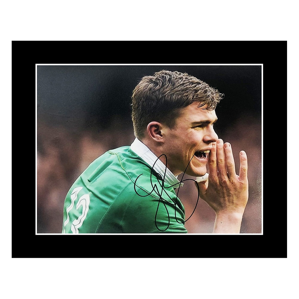 Signed Garry Ringrose Photo Display - 10x12 Ireland Icon