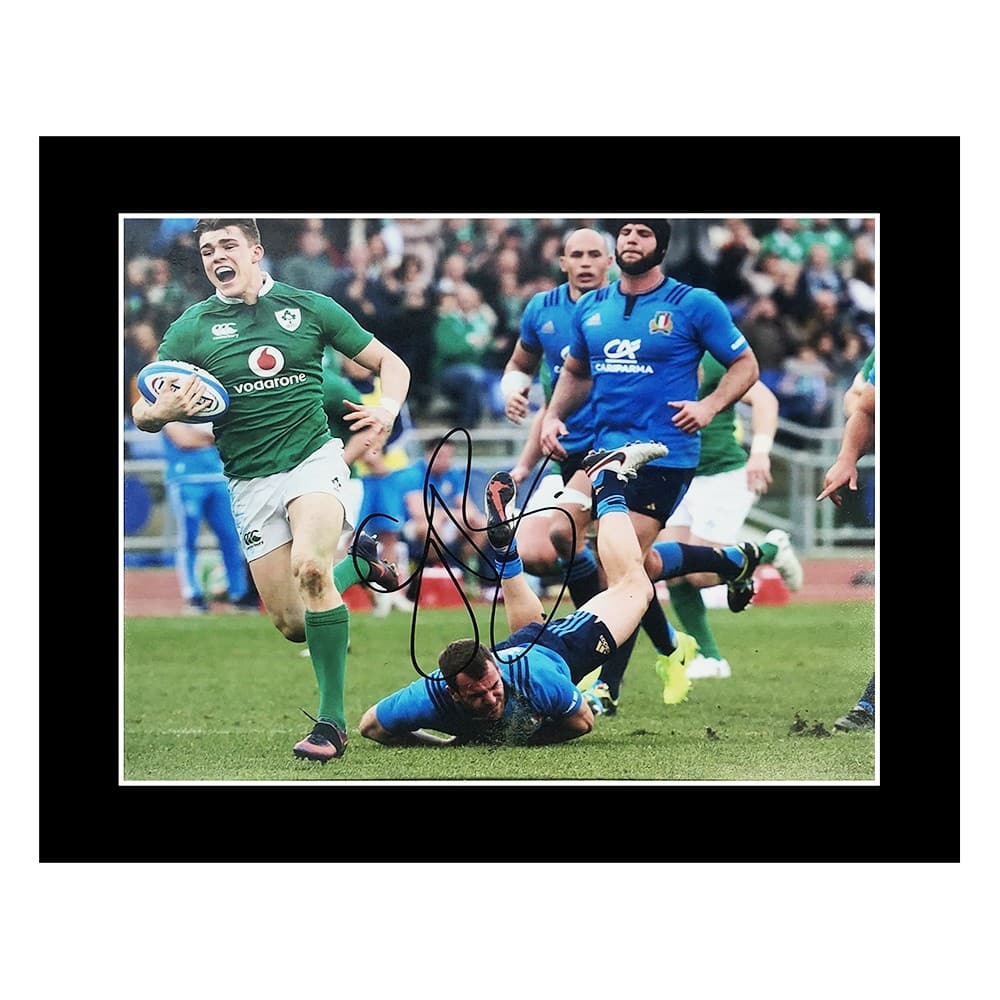 Garry Ringrose Signed Photo Display - 16x12 Ireland Icon