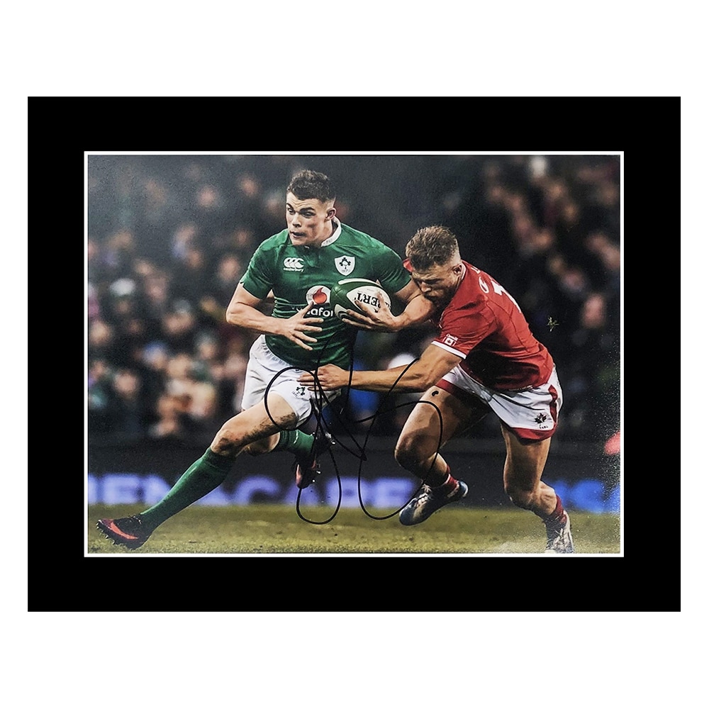 Autographed Garry Ringrose Photo Display - 10x12 Ireland Icon