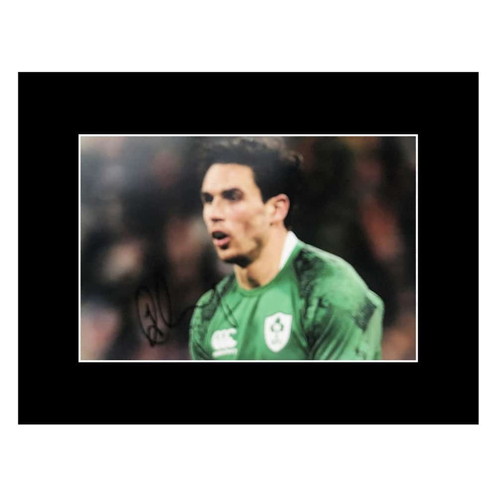 Signed Joey Carbery Photo Display - 16x12 Ireland Icon Autograph