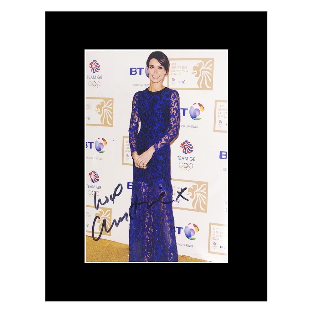 Signed Christine Lampard Photo Display - 6x8 TV Icon