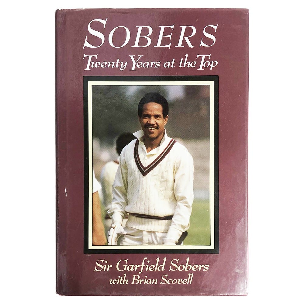 Signed Sir Garfield Sobers Book - Twenty Years At The Top